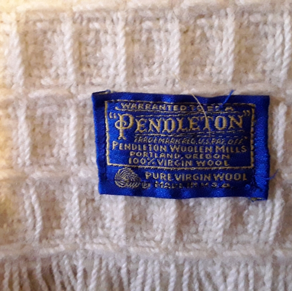 Vintage Pendleton Throw
